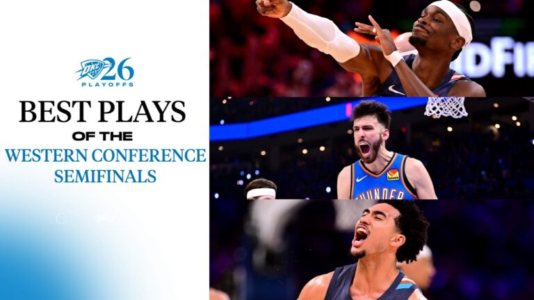 Over 1 Hour of the Best Plays from Western Conference semifinals OKC Thunder NBA Playoffs