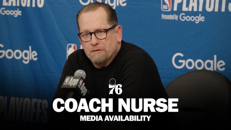 Philadelphia 76ers End of Season Media Availability Coach Nurse 05.10.26