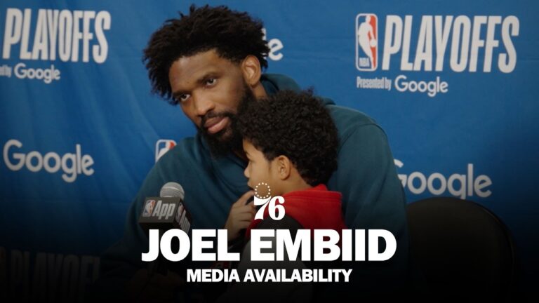 Philadelphia 76ers End of Season Media Availability Joel Embiid 05.10.26
