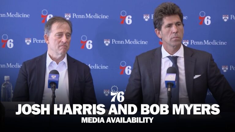 Philadelphia 76ers End of Season Media Availability Josh Harris and Bob Myers 05.14.26