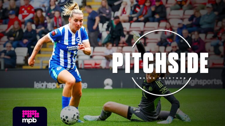 PITCHSIDE Albion go five unbeaten despite late pain Manchester United v Brighton