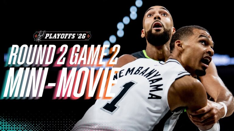 Playoffs Round 2 Game 2 Mini-Movie – Spurs Respond With 38-Point WIN to Tie Series 1-1