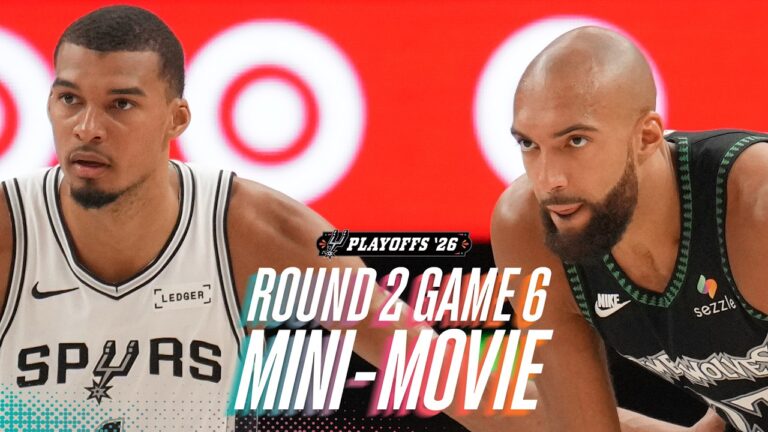 Playoffs Round 2 Game 6 Mini-Movie – SPURS PUNCH THEIR TICKET TO WESTERN CONFERENCE FINALS!