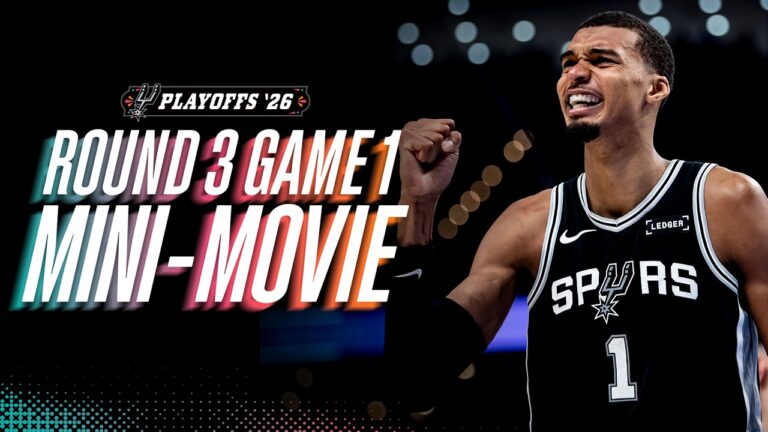 Playoffs Round 3 Game 1 Mini-Movie – Wemby GOES OFF, Spurs Steal Game 1 of Western Conference Finals