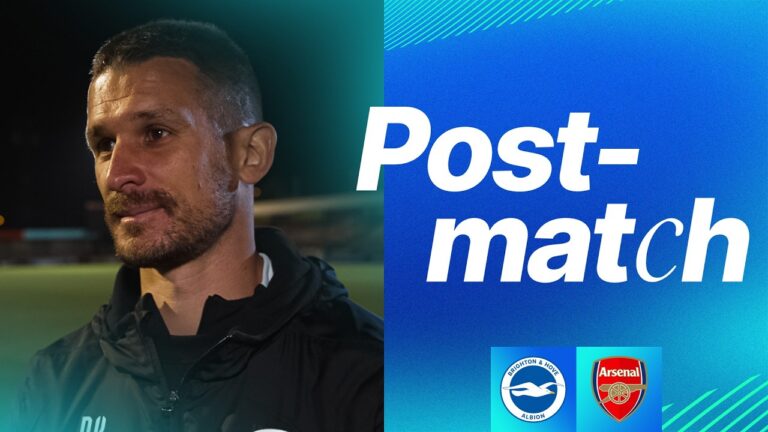 POST-MATCH Dario Vidosic Brighton v Arsenal