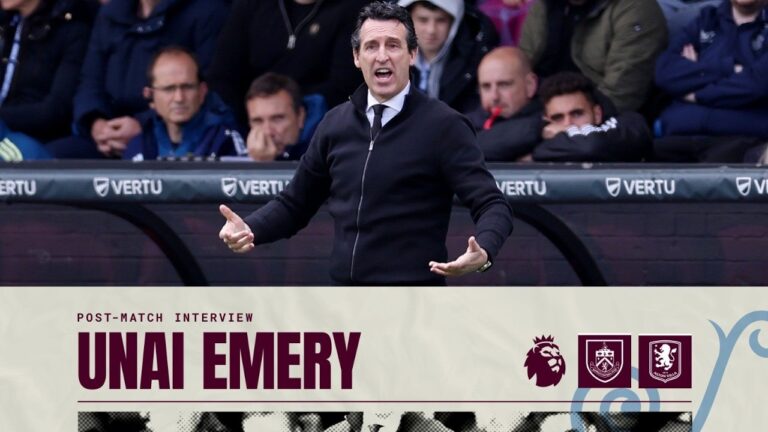 POST-MATCH Unai Emery on 2-2 Burnley Draw