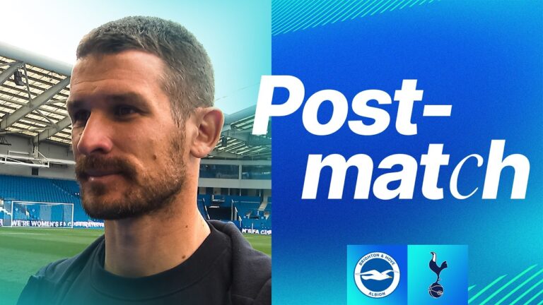 POST-MATCH Vidosic Brighton v Spurs