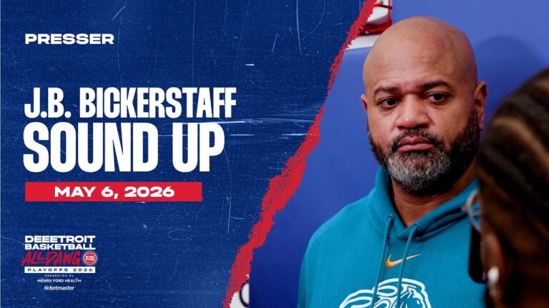 Postseason Media Availability J.B. Bickerstaff Wednesday May 6th 2026