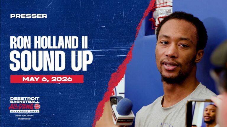Postseason Media Availability Ron Holland II Wednesday May 6th 2026