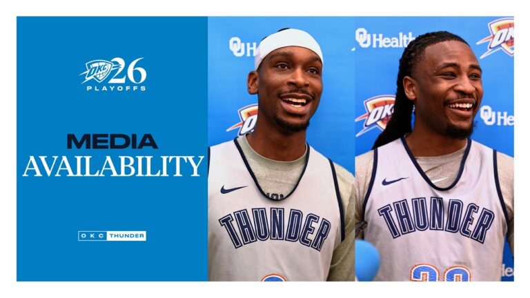 Practice Media Availability Shai and Cason NBA Playoffs May 4, 2026