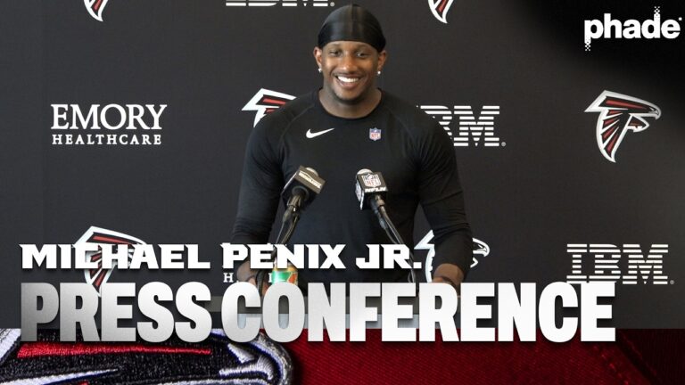 Quarterback Michael Penix Jr. on excitement to return to the field for OTAs Press Conference