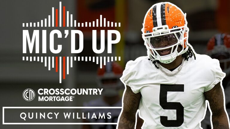 Quincy Williams Mic’d Up: OTA Practice
