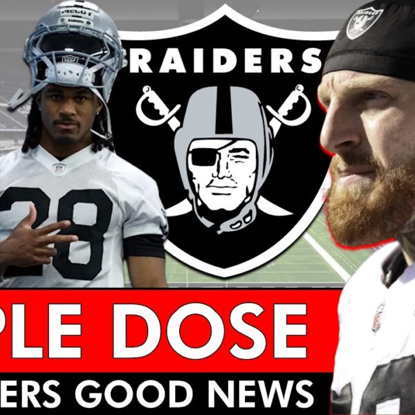 Raiders Get A Triple Dose Of Good News From OTA Practice