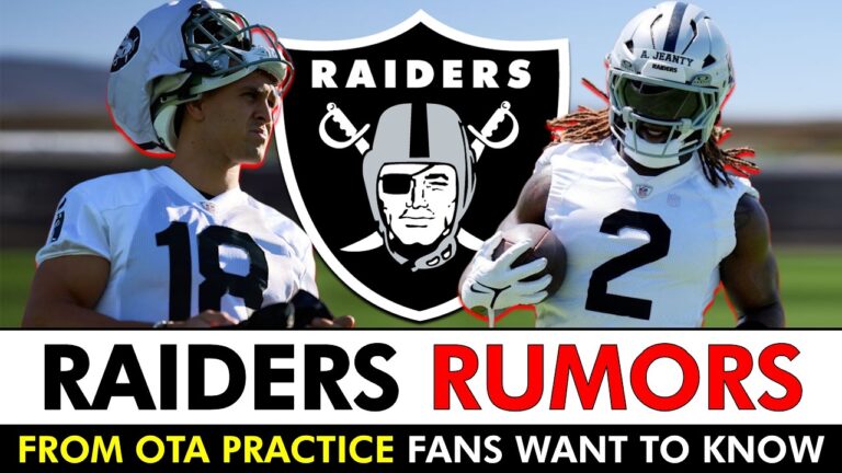 Raiders Rumors From OTA Practice That Raider Nation Has Questions About Raiders Report Mailbag