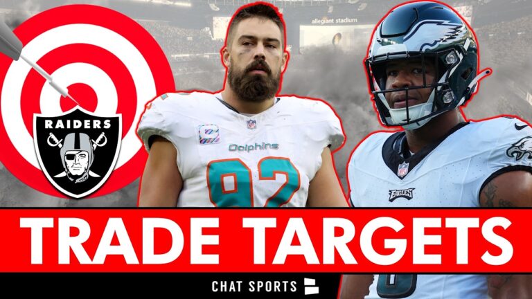 Raiders Trade Targets After The 2026 NFL Draft On Potentially On The Trade Block