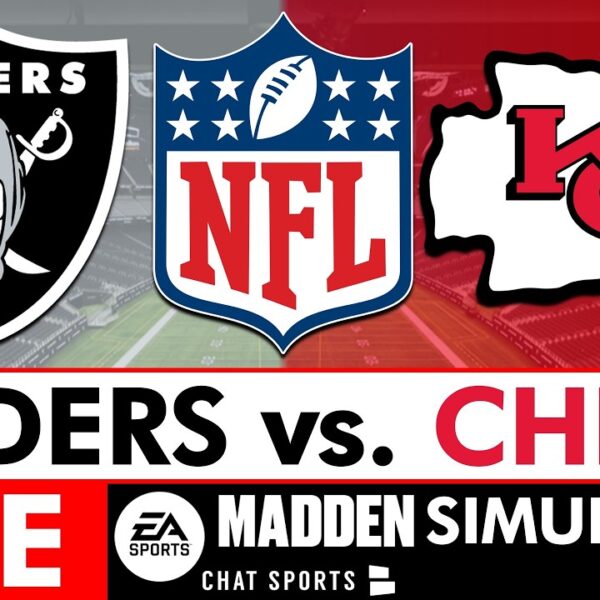 Raiders vs. Chiefs LIVE Madden Simulation 2026 NFL Week 3