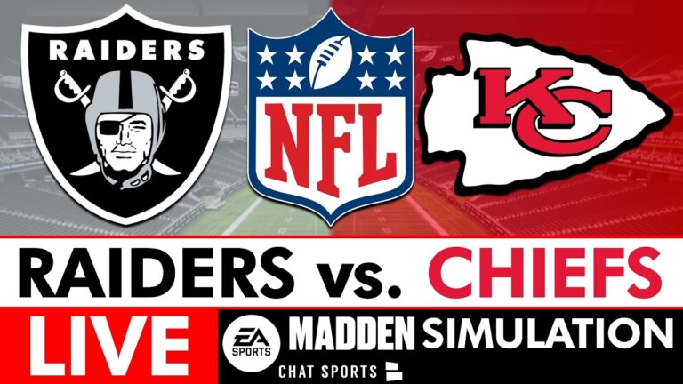 Raiders vs. Chiefs LIVE Madden Simulation 2026 NFL Week 3