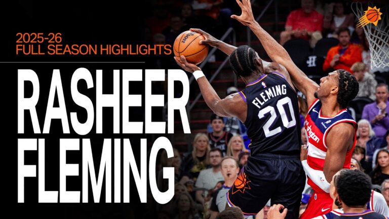 Rasheer Fleming’s Rookie 2025-26 Season Highlights & Best Plays