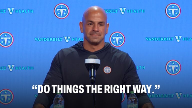 Robert Saleh Press Conference Tennessee Titans