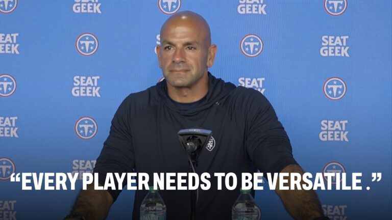 Robert Saleh Press Conference Tennessee Titans