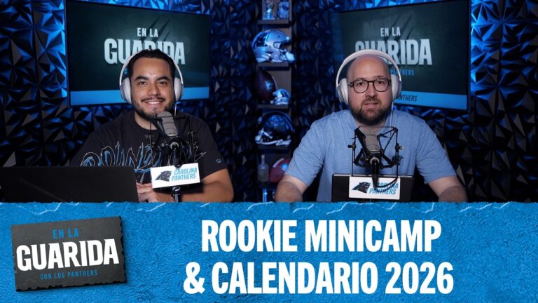 Rookie Minicamp Calendario 2026 En La Guarida con Los Panthers Ep. 45 Carolina Panthers