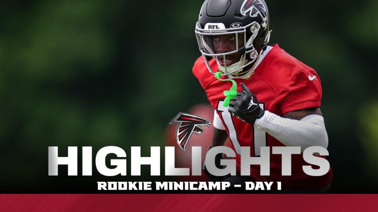 Rookie Minicamp highlights Day one Atlanta Falcons