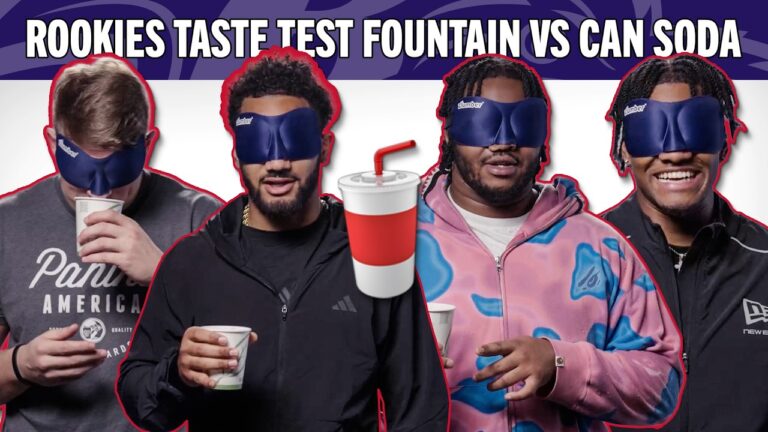 Rookie Superlatives: Blind Soda Taste Test Baltimore Ravens