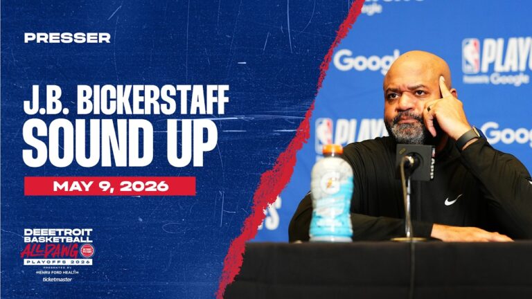 Round 2 Game 3: Post-Game Press Conference: J.B. Bickerstaff Pistons vs. Cavs 05.09.26
