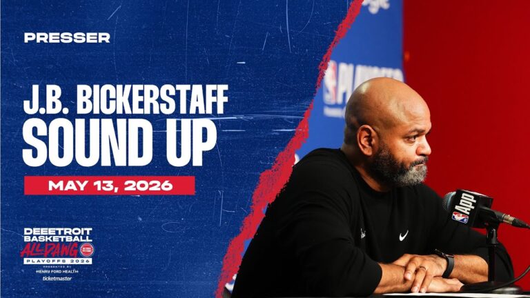 Round 2 Game 5: Post-Game Press Conference: J.B. Bickerstaff Pistons vs. Cavs 05.13.26