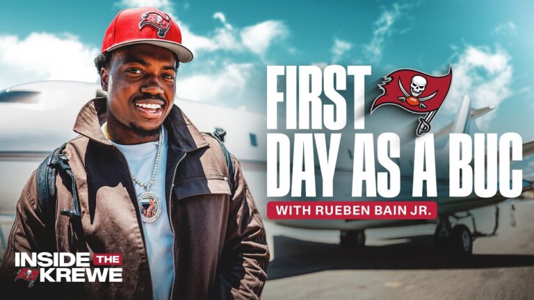 Rueben Bain’s First Day in the NFL Tampa Bay Buccaneers