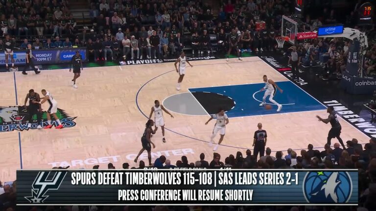 San Antonio Spurs vs. Minnesota Timberwolves Game 3 Postgame Media Availability