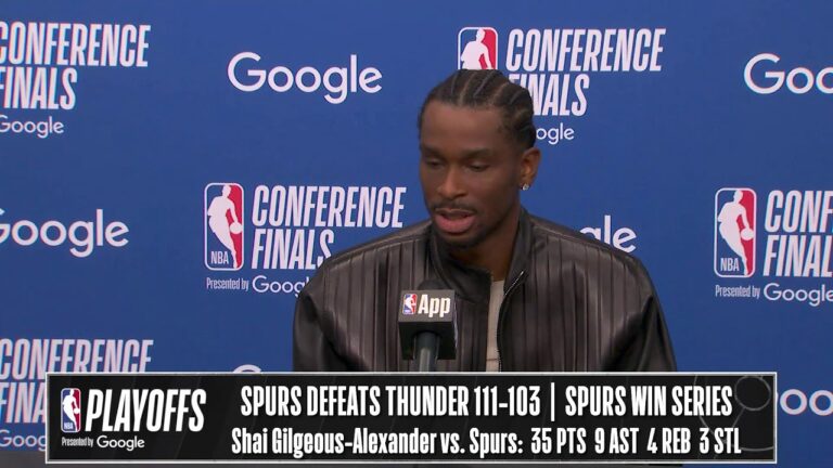 San Antonio Spurs vs. Oklahoma City Thunder Game 7 Postgame Media Availability
