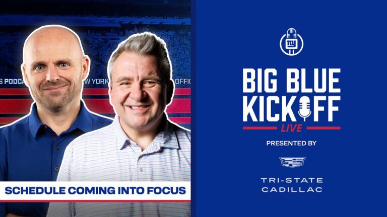 Schedule Coming into Focus Big Blue Kickoff Live New York Giants