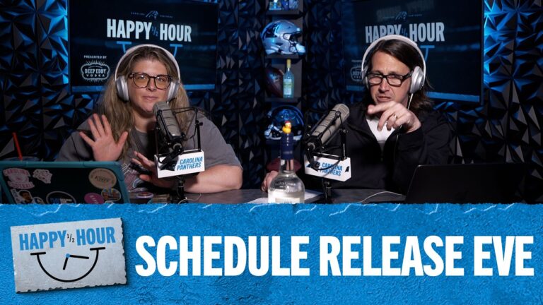 Schedule Release Eve Happy Half Hour Ep. 202 Carolina Panthers