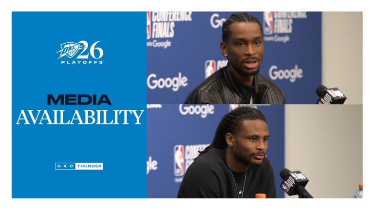 SGA and Cason After Game 7 Playoffs WCF Game 7 Postgame Media May 30, 2026