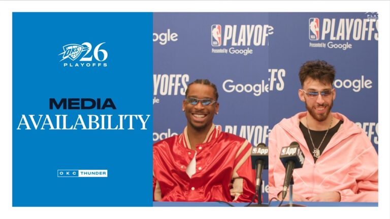SGA and Chet Holmgren on Team’s Depth Playoffs WCS Game 2 Postgame Media May 7, 2026