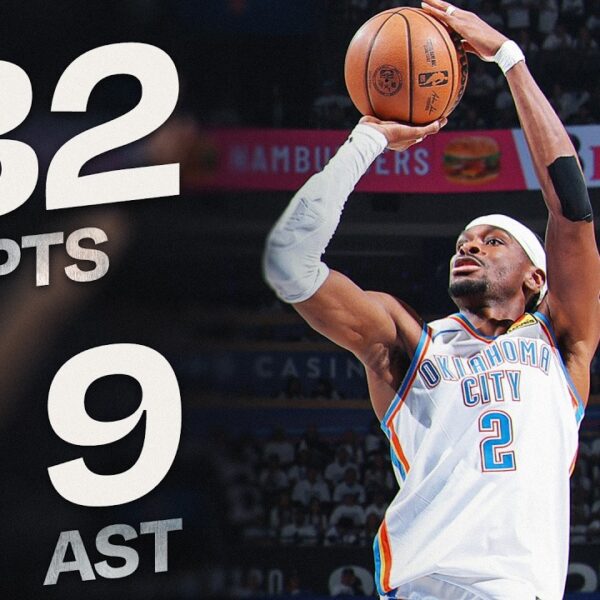 SGA Powers Thunder In Crucial Game 5 vs Spurs May 26, 2026