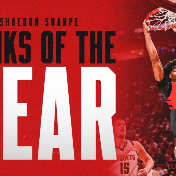 Shaedon Sharpe’s Best Dunks 2025-26 Season Portland Trail Blazers