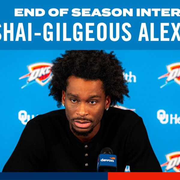 Shai Gilgeous-Alexander 2025-26 End-of-Season Interviews OKC Thunder