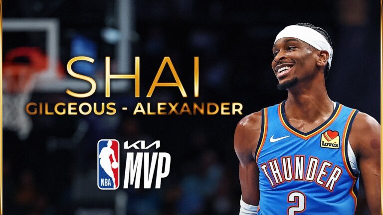 Shai Gilgeous-Alexander Is The 2025-26 kia NBA Most Valuable Player!