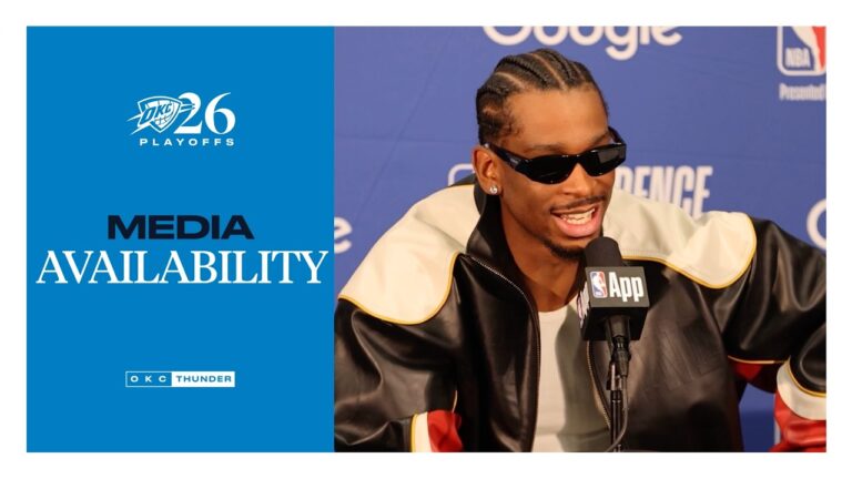 Shai Gilgeous-Alexander on Competing Playoffs WCF Game 3 Postgame Media May 22, 2026