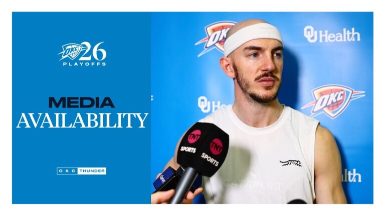 Shootaround Media Availability Caruso Playoffs Western Conference Finals Game 7 May 30, 2026
