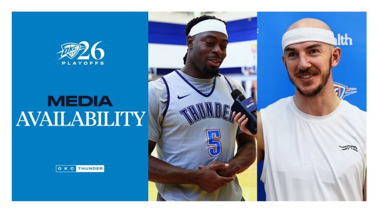 Shootaround Media Availability One on One with Lu Playoffs WCS Game 2 May 7, 2026