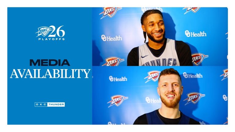 Shootaround Media Availability Playoffs Western Conference Finals Game 1 May 18, 2026