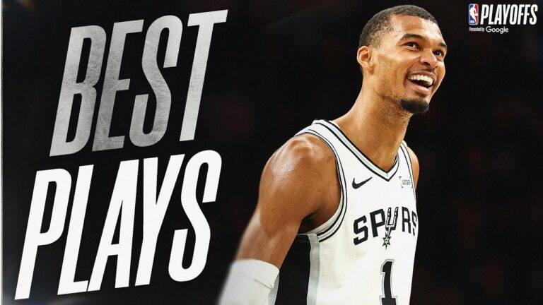 Spurs BEST PLAYS from 4-2 Series Win vs Timberwolves