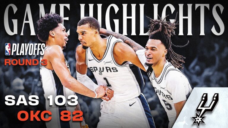 Spurs Tie Series With Okc Thunder In Game 4!