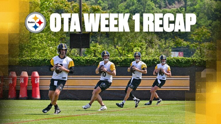 Steelers 2026 OTA Week 1 Sideline Report Pittsburgh Steelers