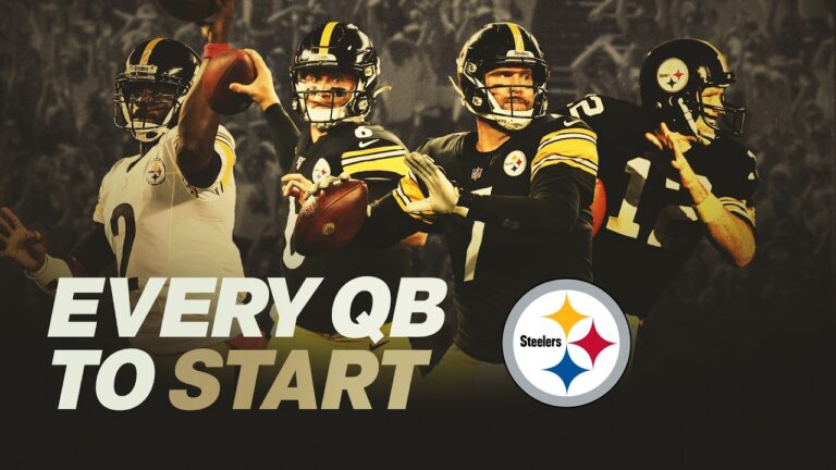 Steelers FULL QB History Since 1970!