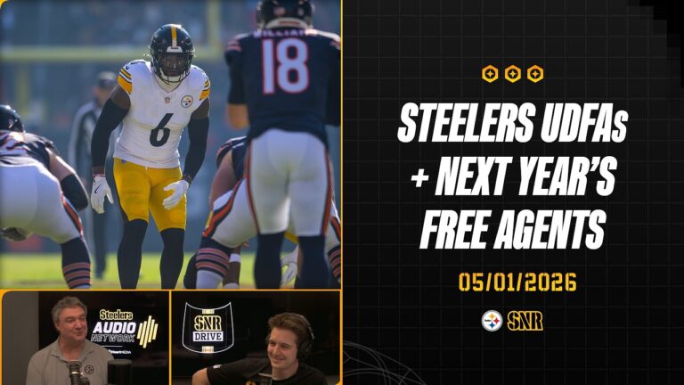 Steelers UDFAs Next Year’s Free Agents SNR Drive (May.1) Pittsburgh Steelers