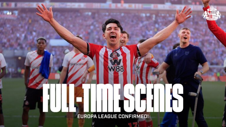Sunderlands Full-Time Scenes vs Chelsea Europa League CONFIRMED!